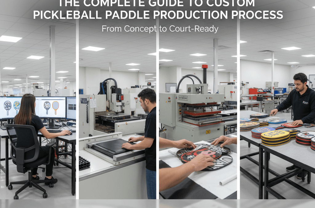 The Complete Guide to Custom Pickleball Paddle Production Process
