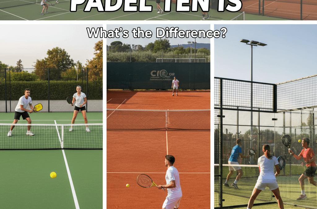 Pickleball vs Tennis vs Padel Tennis: What’s the Difference?