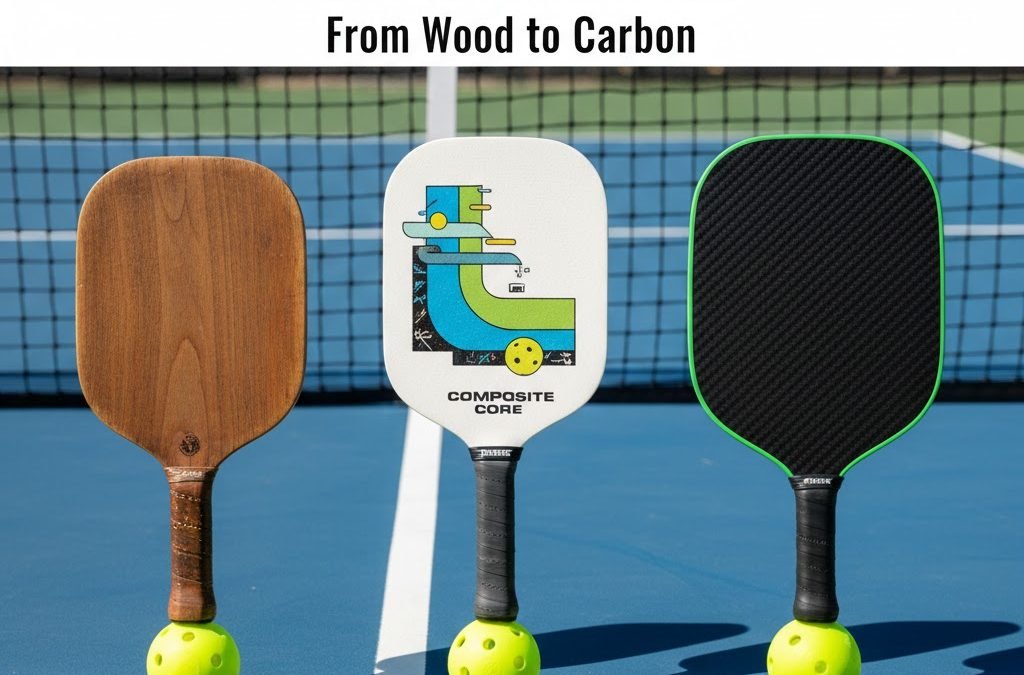 The Evolution of Pickleball Paddles: From Wood to Carbon