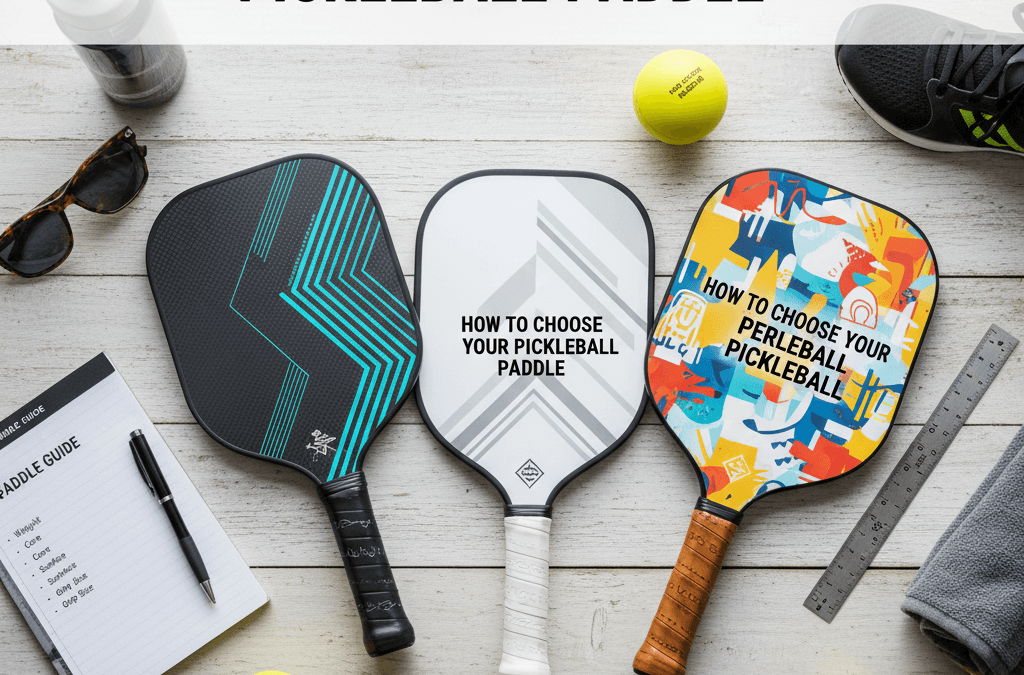 How to Choose the Right Pickleball Paddle for Your Skill Level
