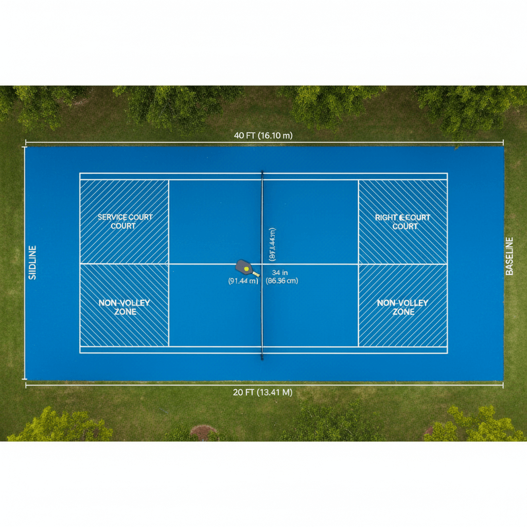 pickleball court pickleball court
