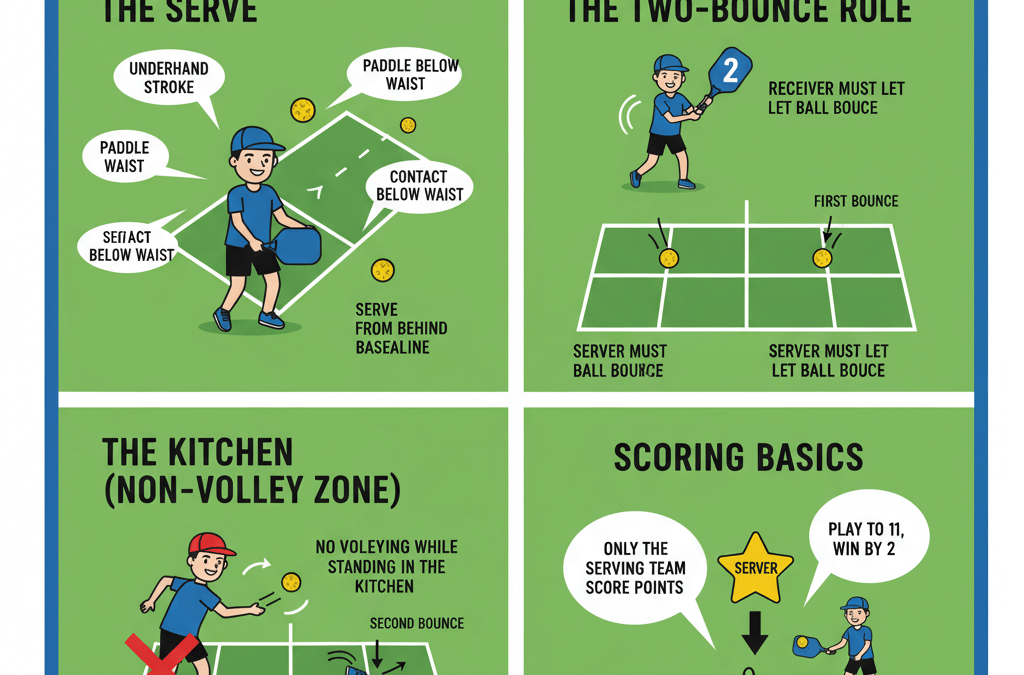 Pickleball Rules for Beginners: The Complete 2025 Guide