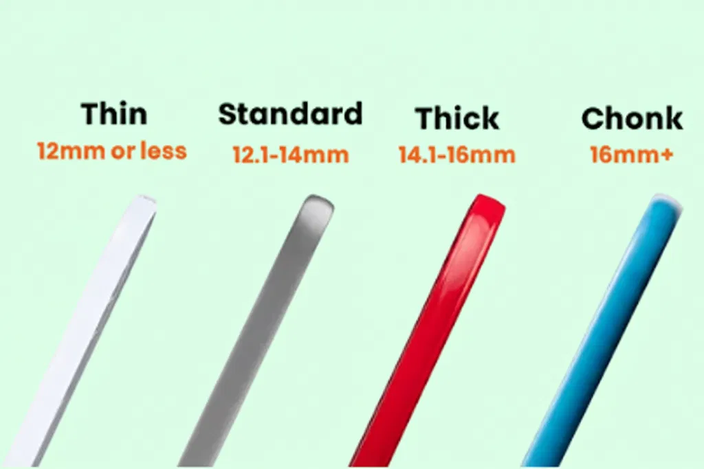 custom pickleball paddle thickness