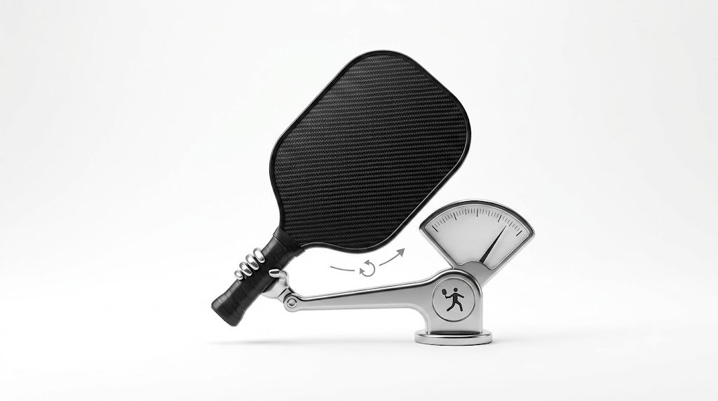 pickleball paddle swing weight