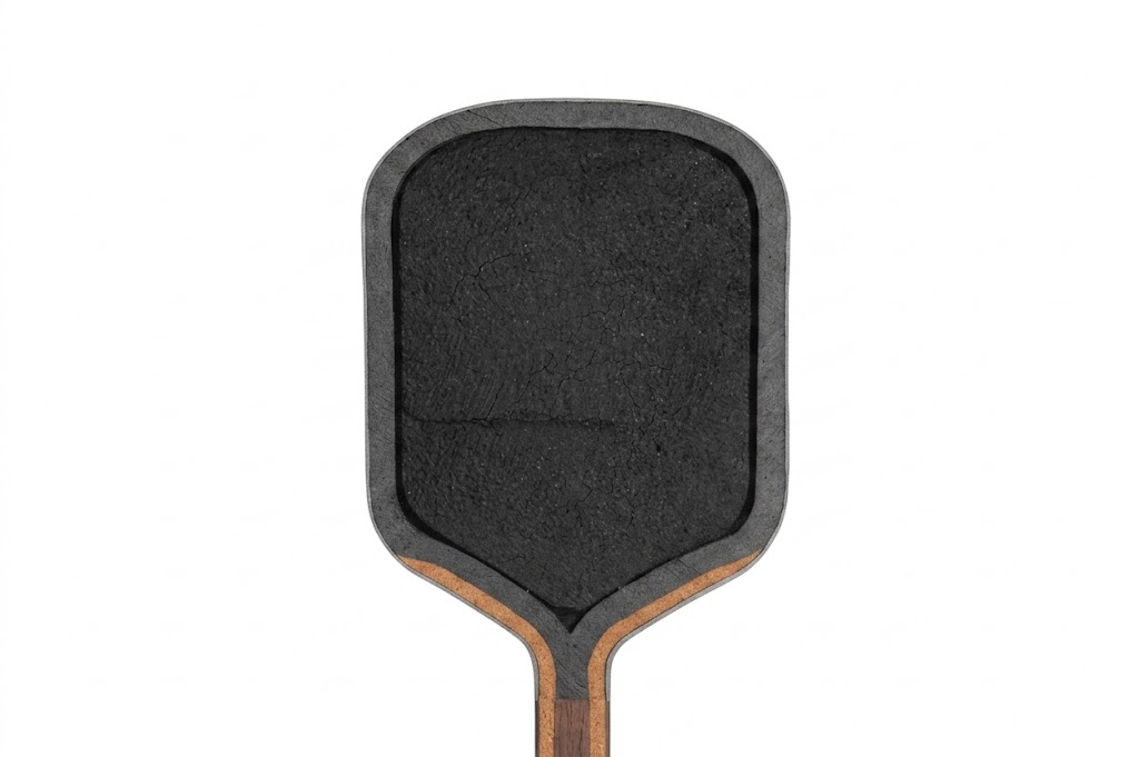 Gen 5 pickleball paddle cross-section showing EPP core and EVA foam perimeter walls