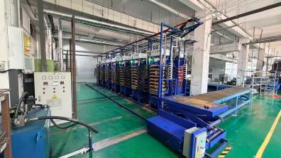 China pickleball paddle factory production line 