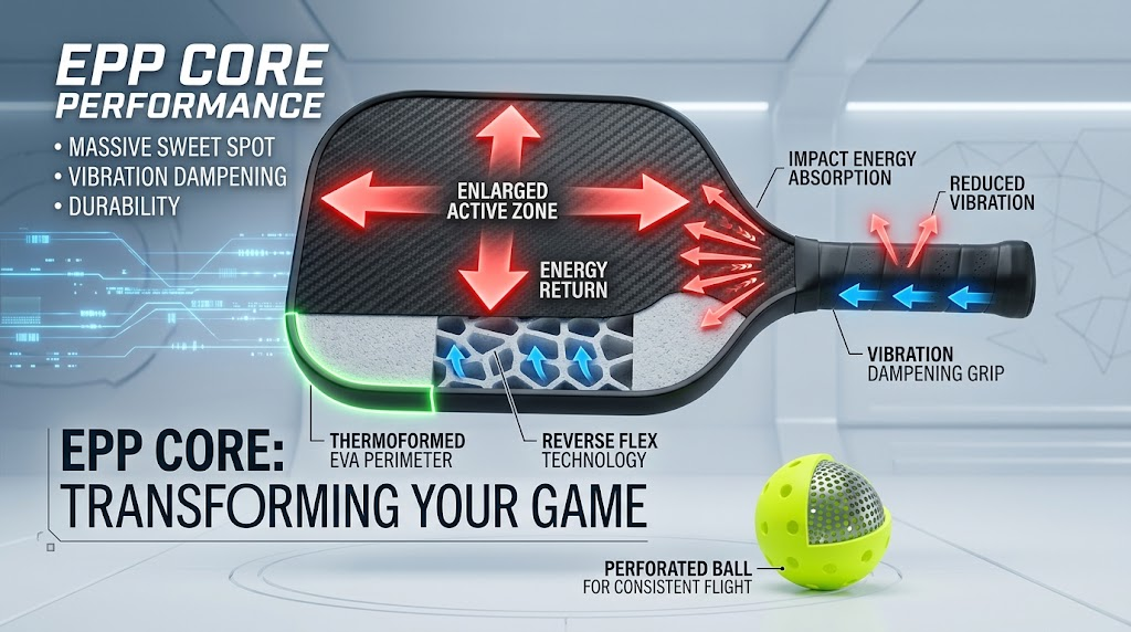How Does an EPP Core Affect Pickleball Paddle Performance