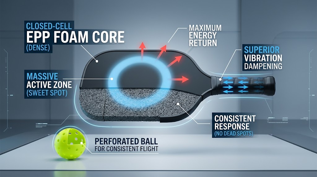 What Is EPP Foam and Why Is It Being Used in Pickleball Paddles?