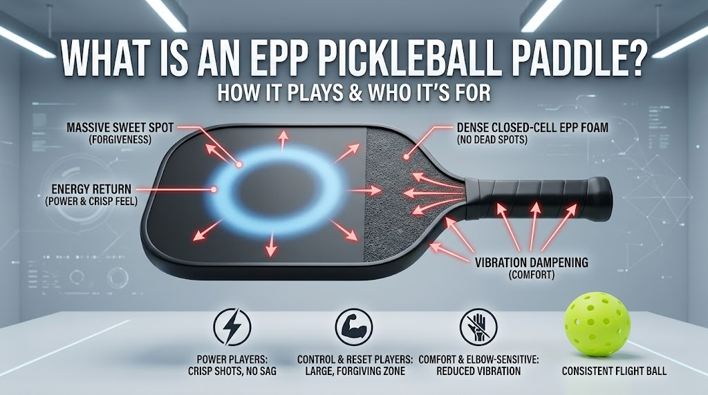 What Is an EPP Pickleball Paddle? How It Plays and Who It’s For