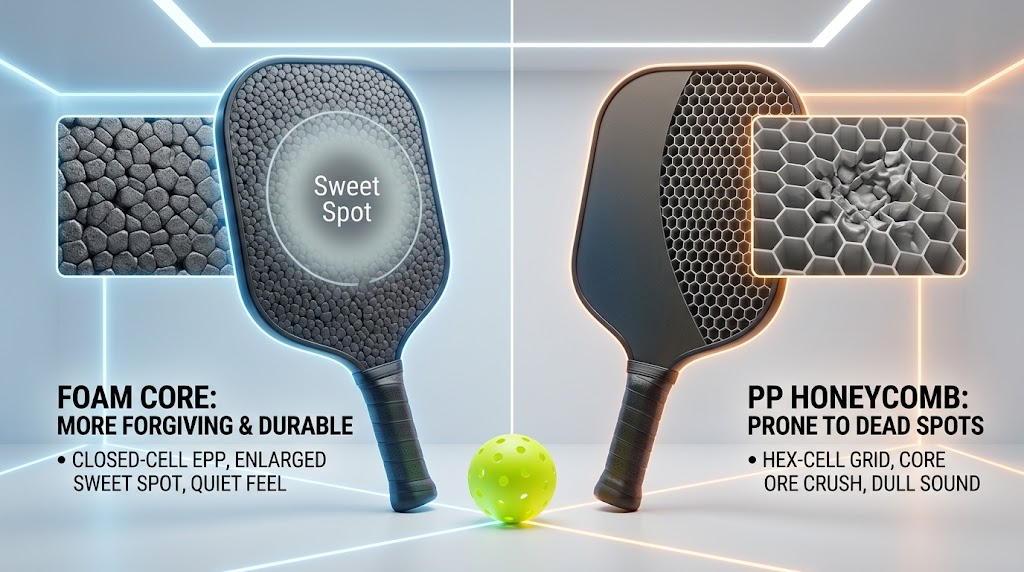 Why Are Foam Core Pickleball Paddles Becoming More Popular?